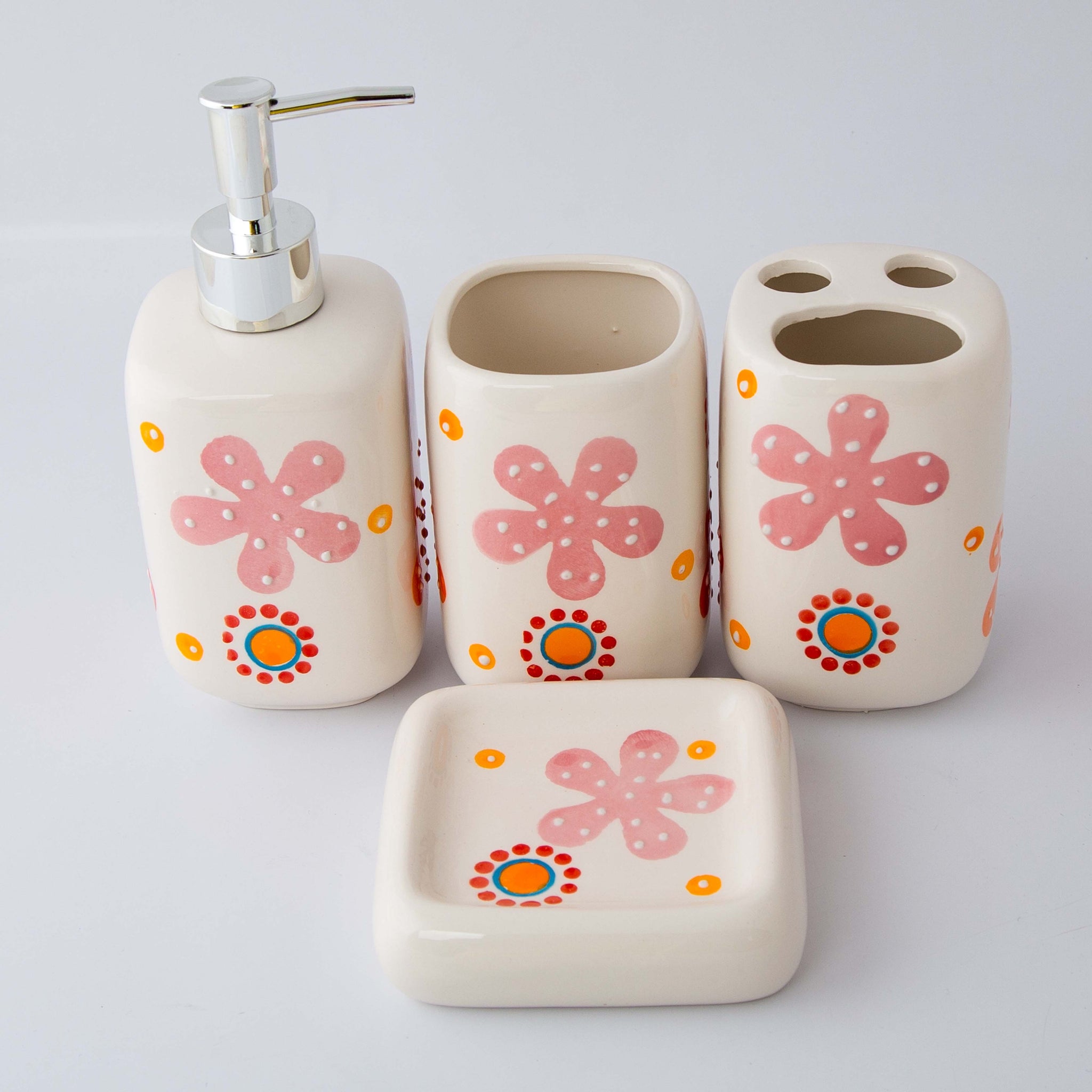 Star Fish Ceramic Bath Set