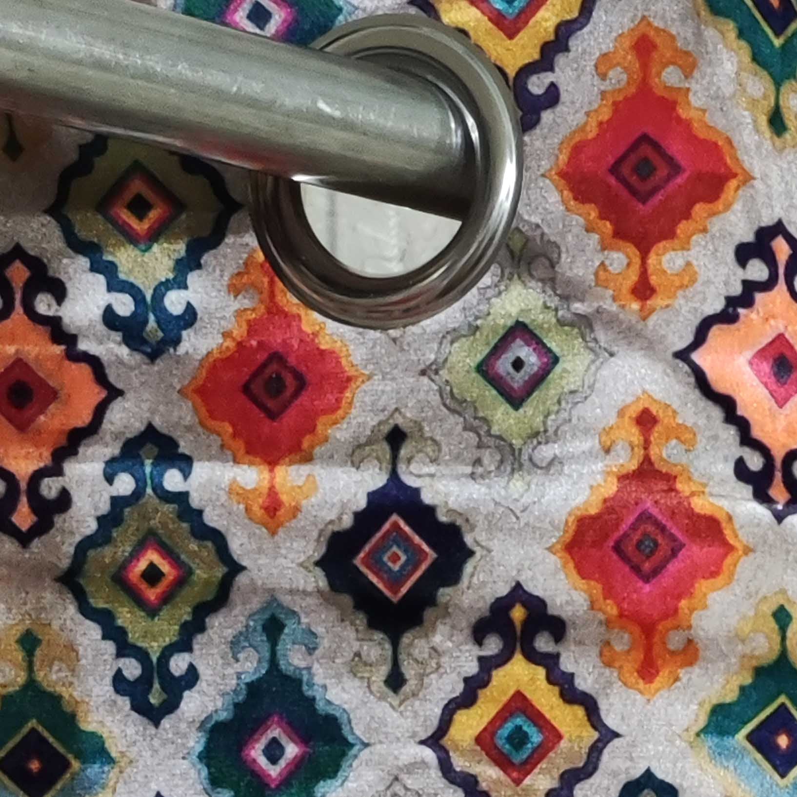 Digital Printed Multi Motif Curtain
