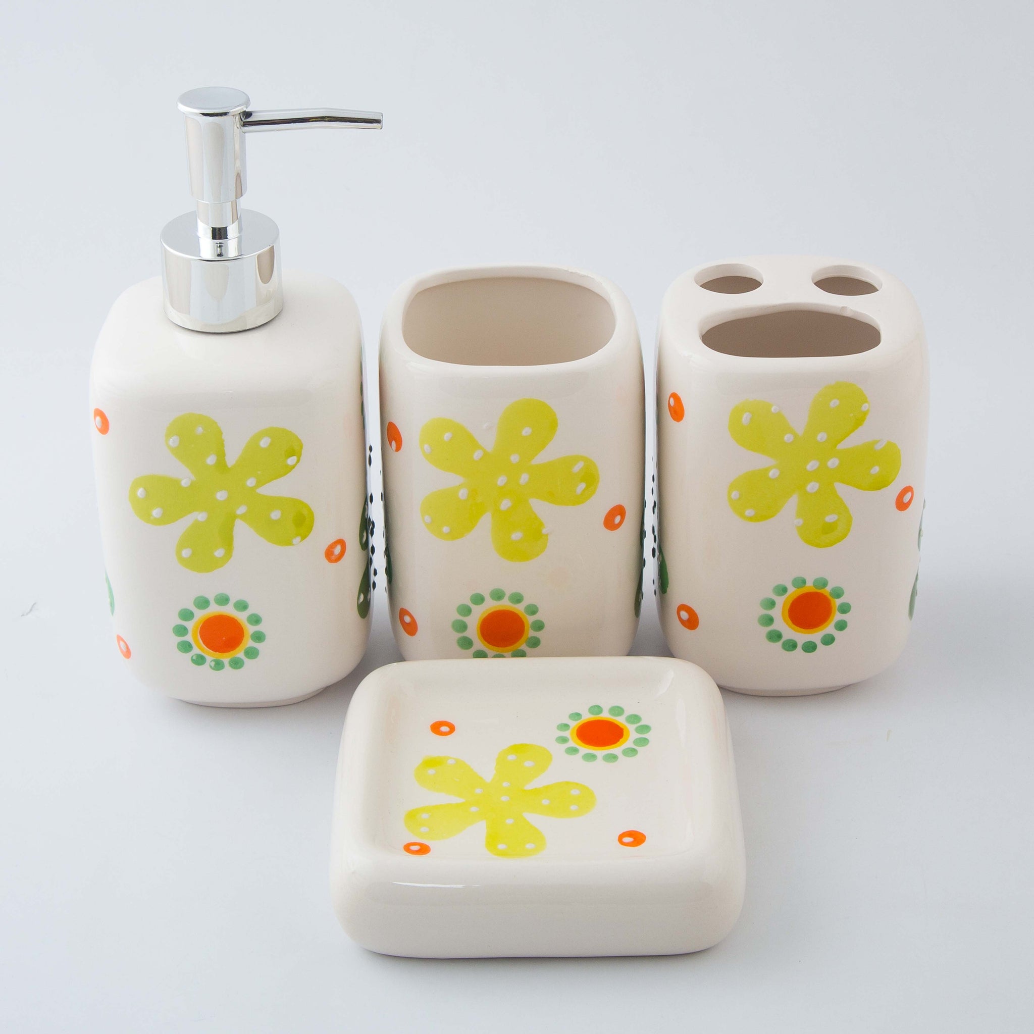 Star Fish Ceramic Bath Set