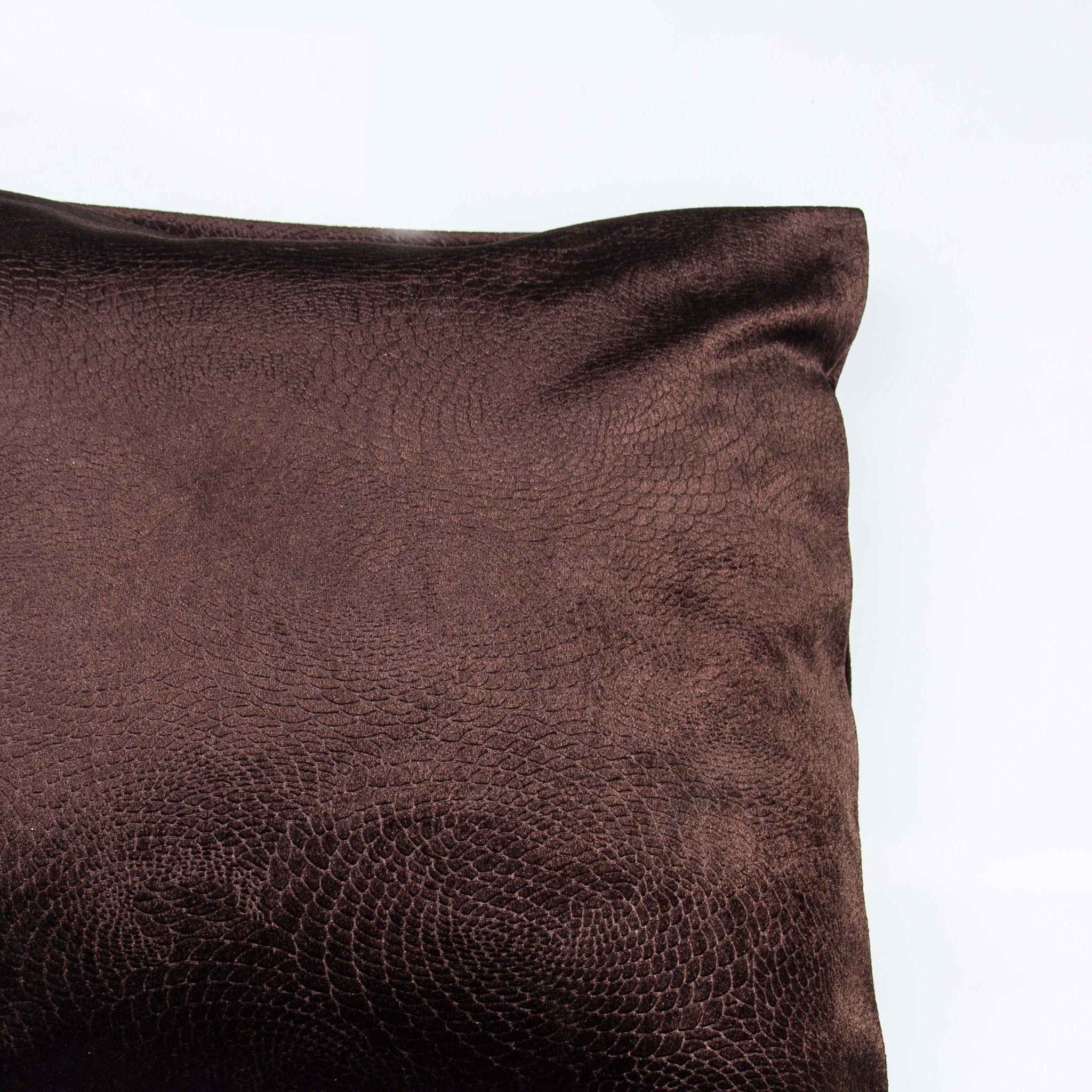Chocolate Brown velvet Cushion Cover