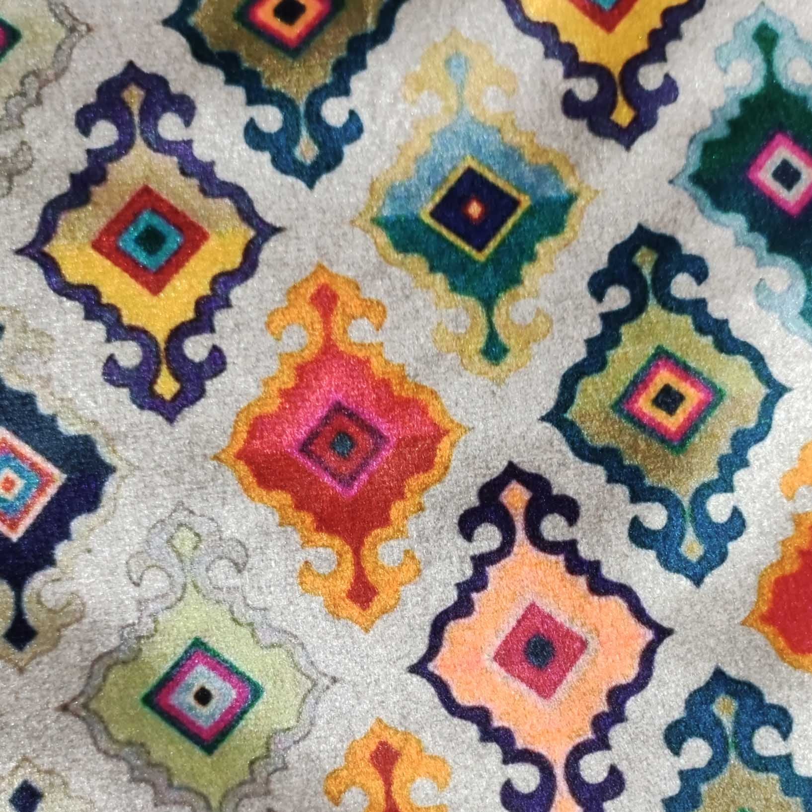 Digital Printed Multi Motif Curtain