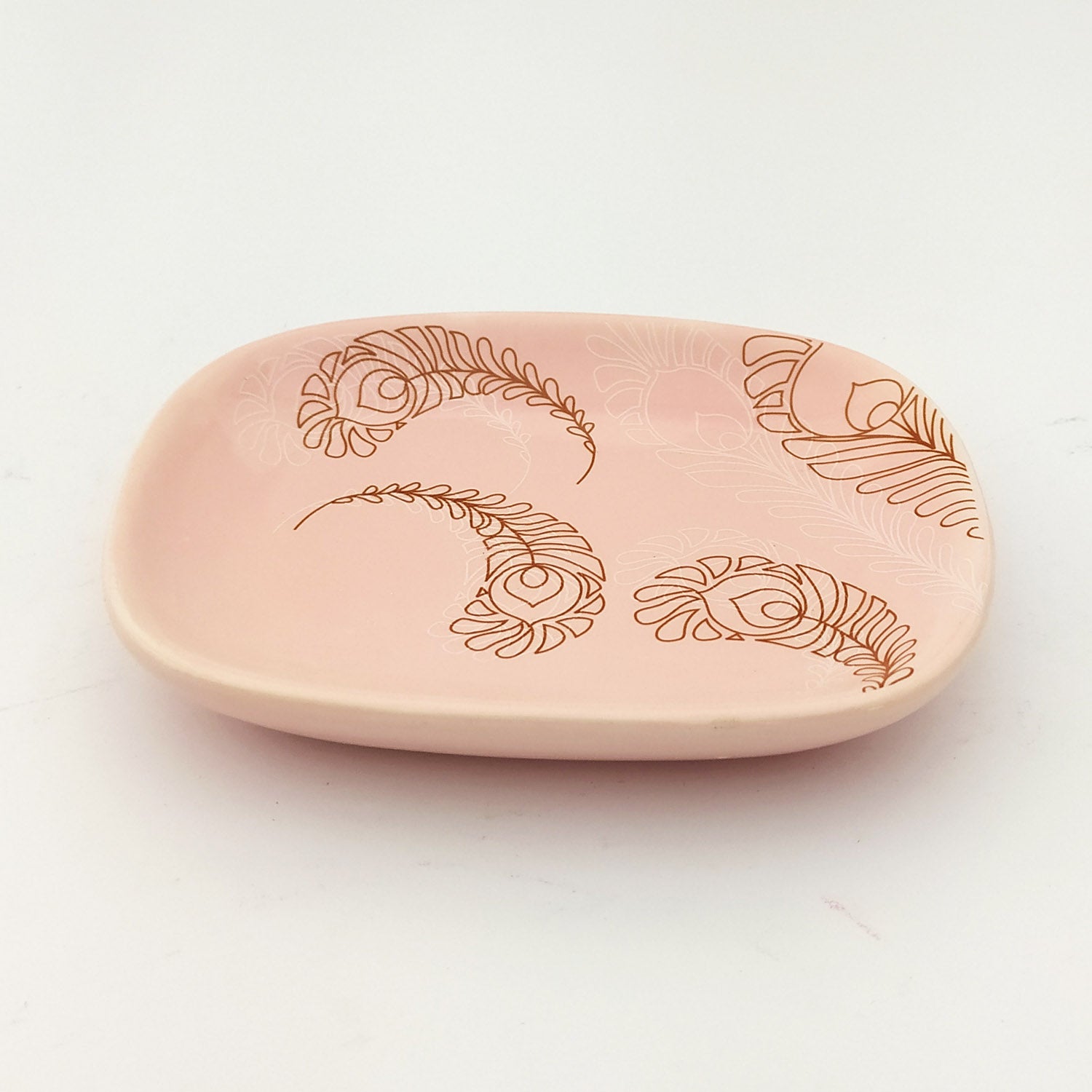 Pink Mermaid Ceramic Bath Set