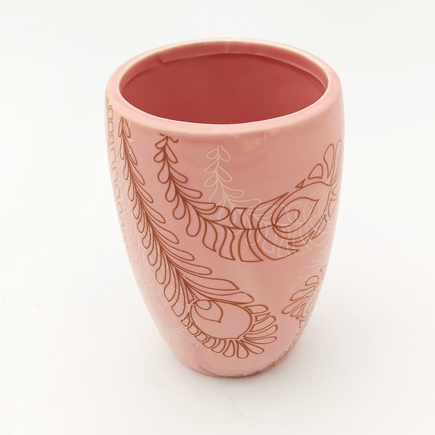 Pink Mermaid Ceramic Bath Set