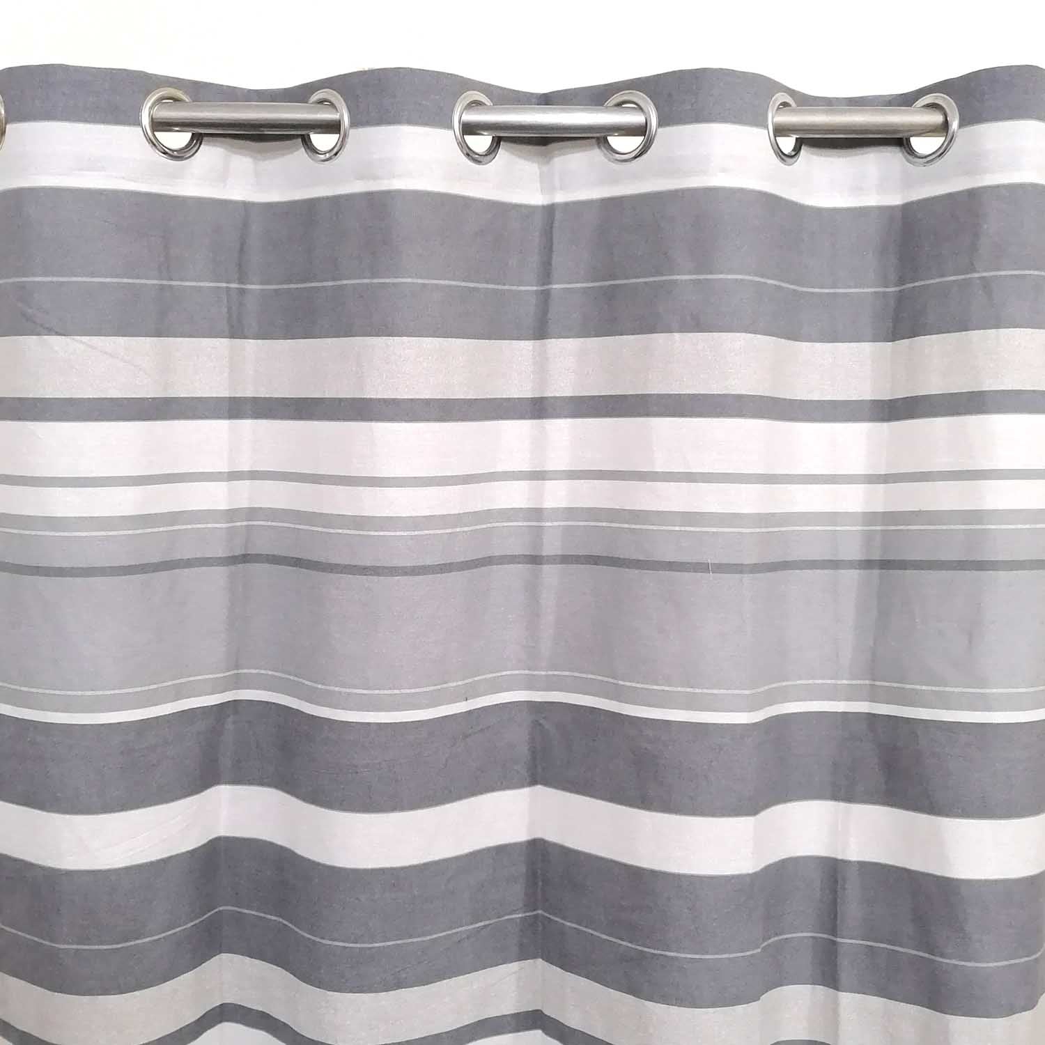 Last 1 left Multi Stripes Duck Cotton Curtain(IKEA)