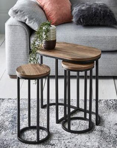 Round Nesting Tables - waseeh.com