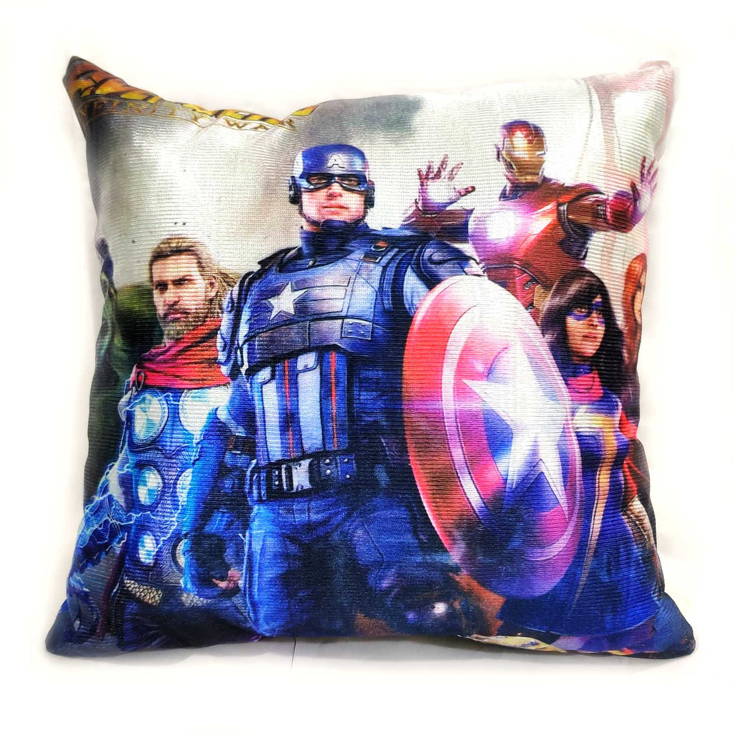 Digital Printed Filled Cushion Avengers
