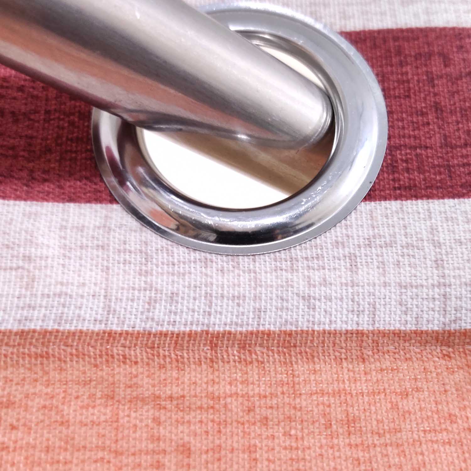 Multi Stripes Duck Cotton Curtain