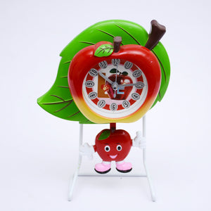 Leaf design Kids Table Clock With Stand