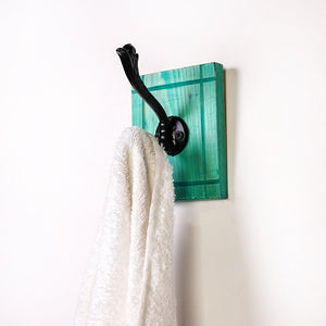 Hangers With Wooden Base Set of 4 Colors