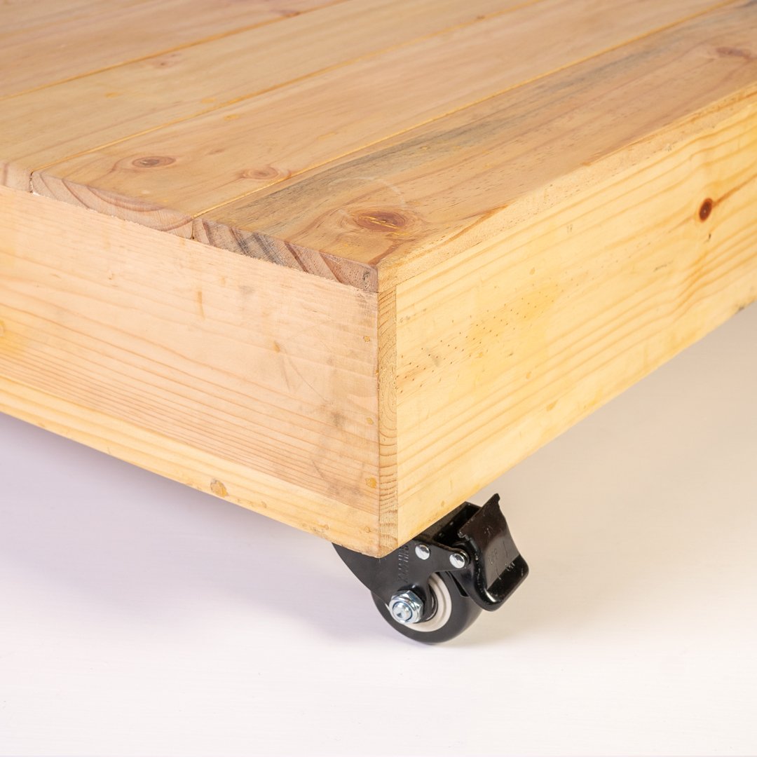 Greek Mobile Coffee Table/Centre Table Plain