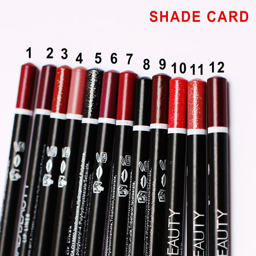 Huda Beauty Eye Liner/Lip Liner Pencil 12 Darker Shades