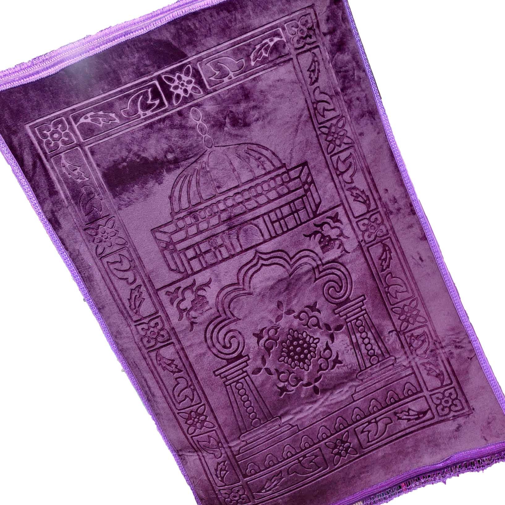 Prayer Mat Embossed Velvet