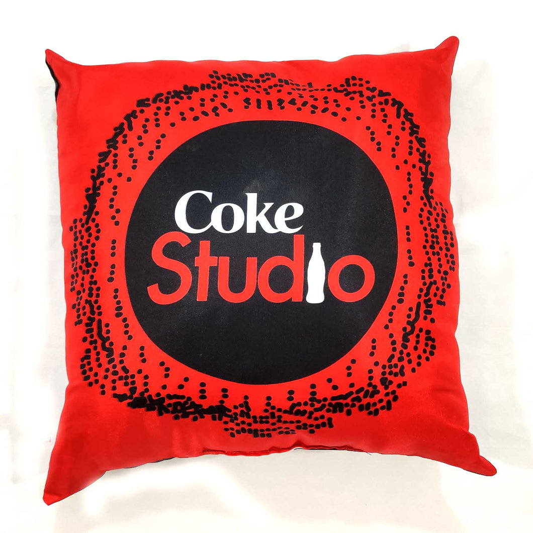 Digital Printed Filled Cushion Coke Studio