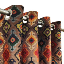 Digital Printed Multi Motif Curtain