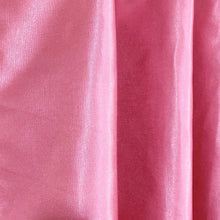 Plain Silk Curtain Pink