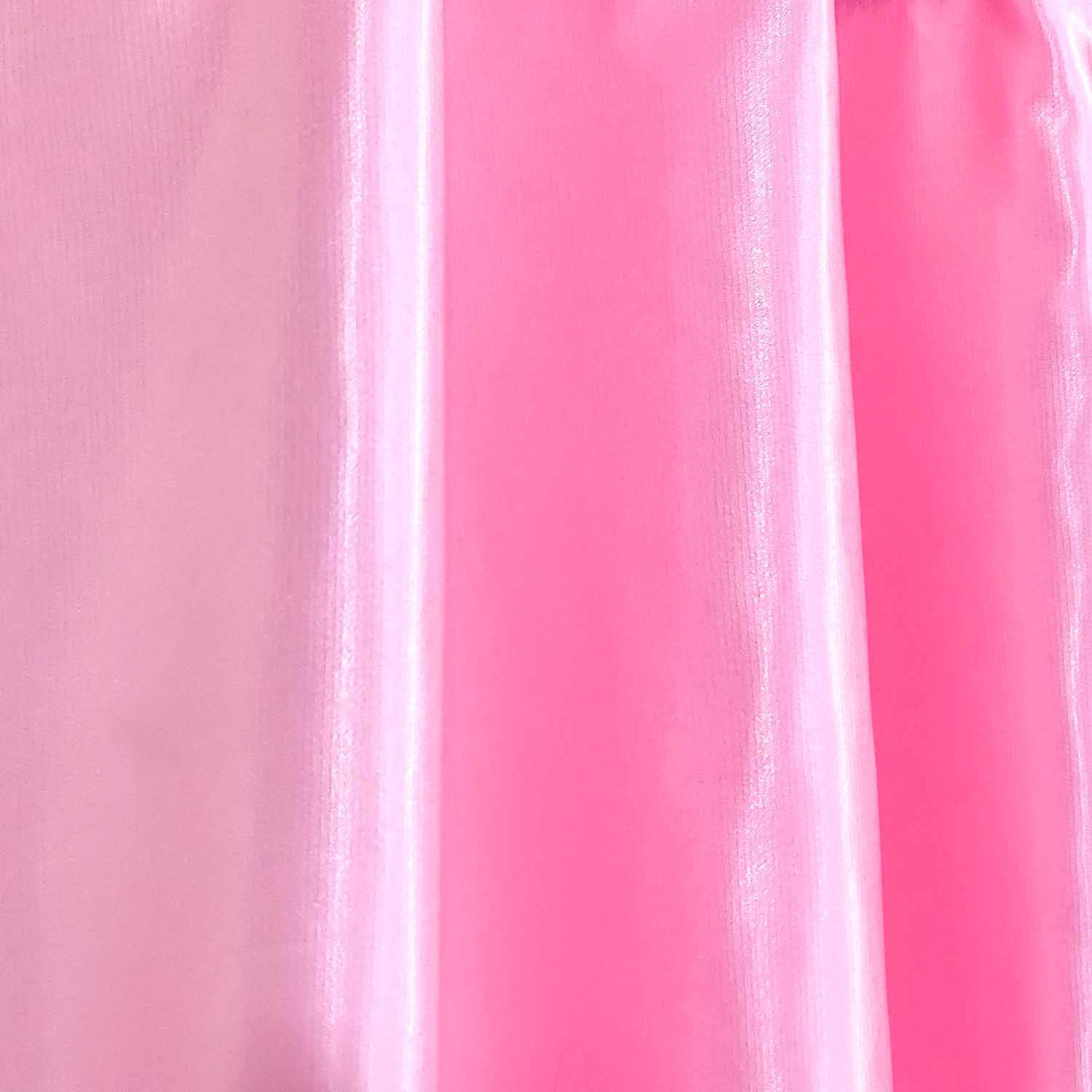 Plain Silk Curtain Baby Pink