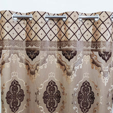 See Through Light Weight Jacquard Curtain