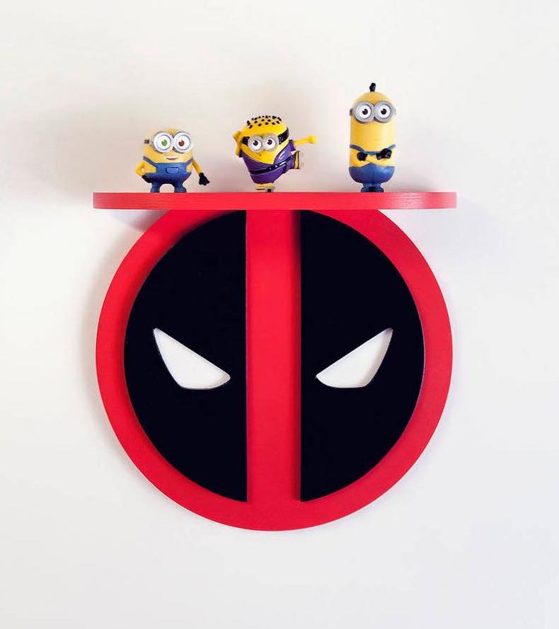 Dead Pool Floating Shelve - waseeh.com
