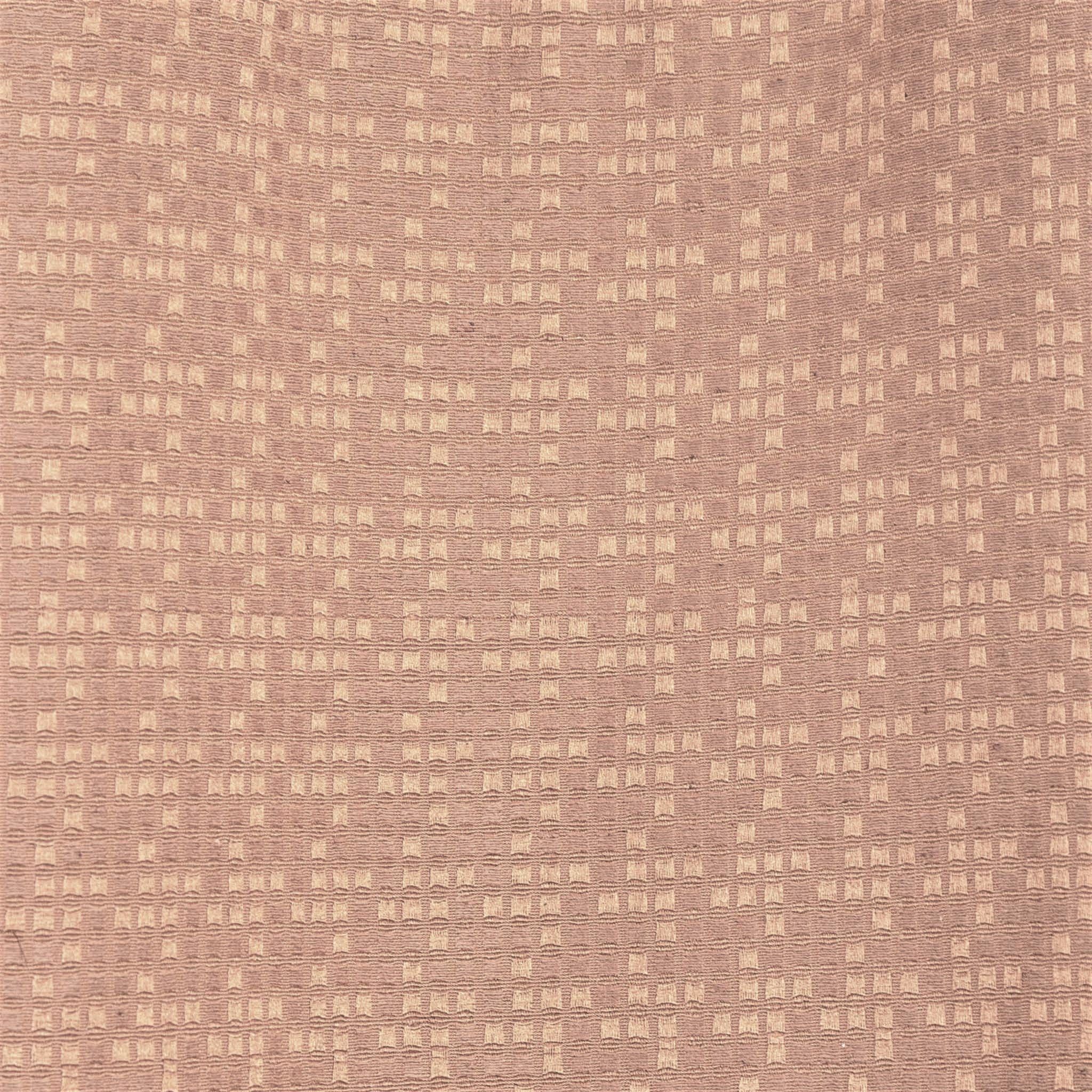 Mid Brown 3D Jacquard Curtain
