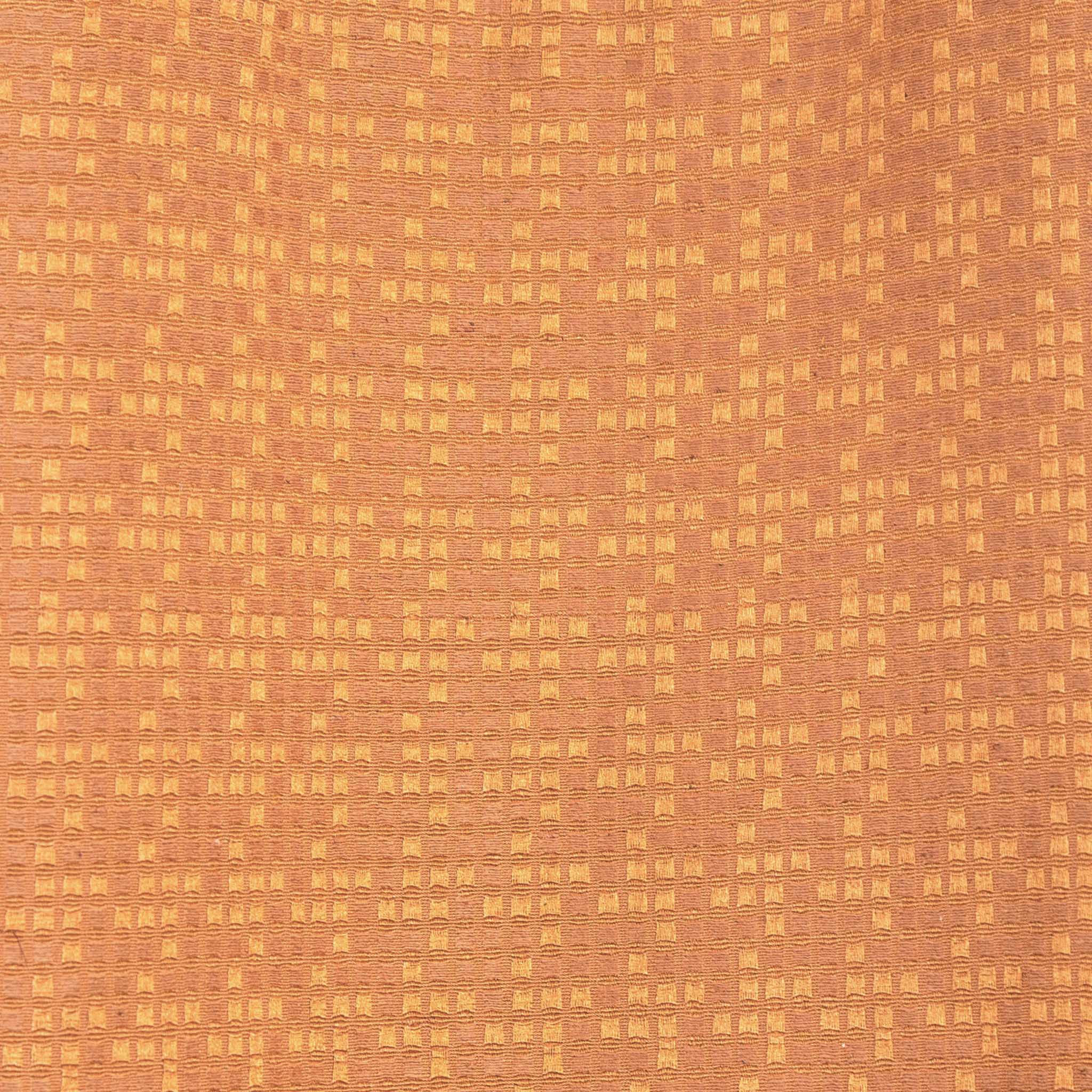 Brown 3D Jacquard Curtain