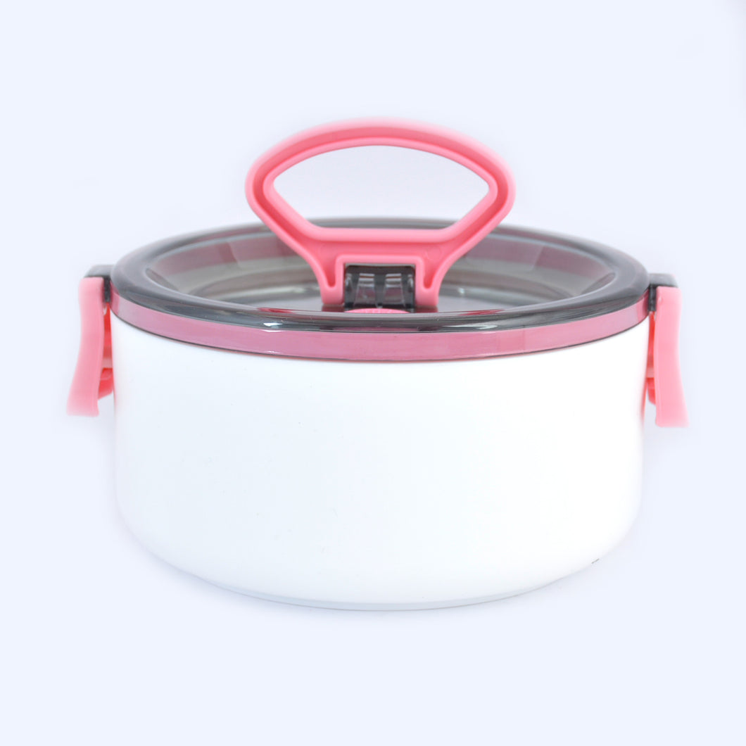 Transparent top Steel Inner Lunch Box