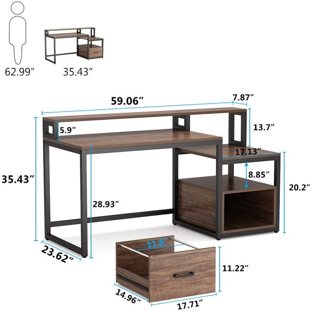 Tribesigns Desk Table - waseeh.com
