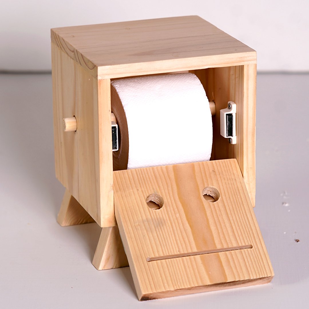 Talking Face Tissue Box