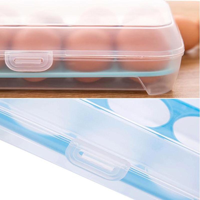 Refrigerator Storage Container (15 Eggs)