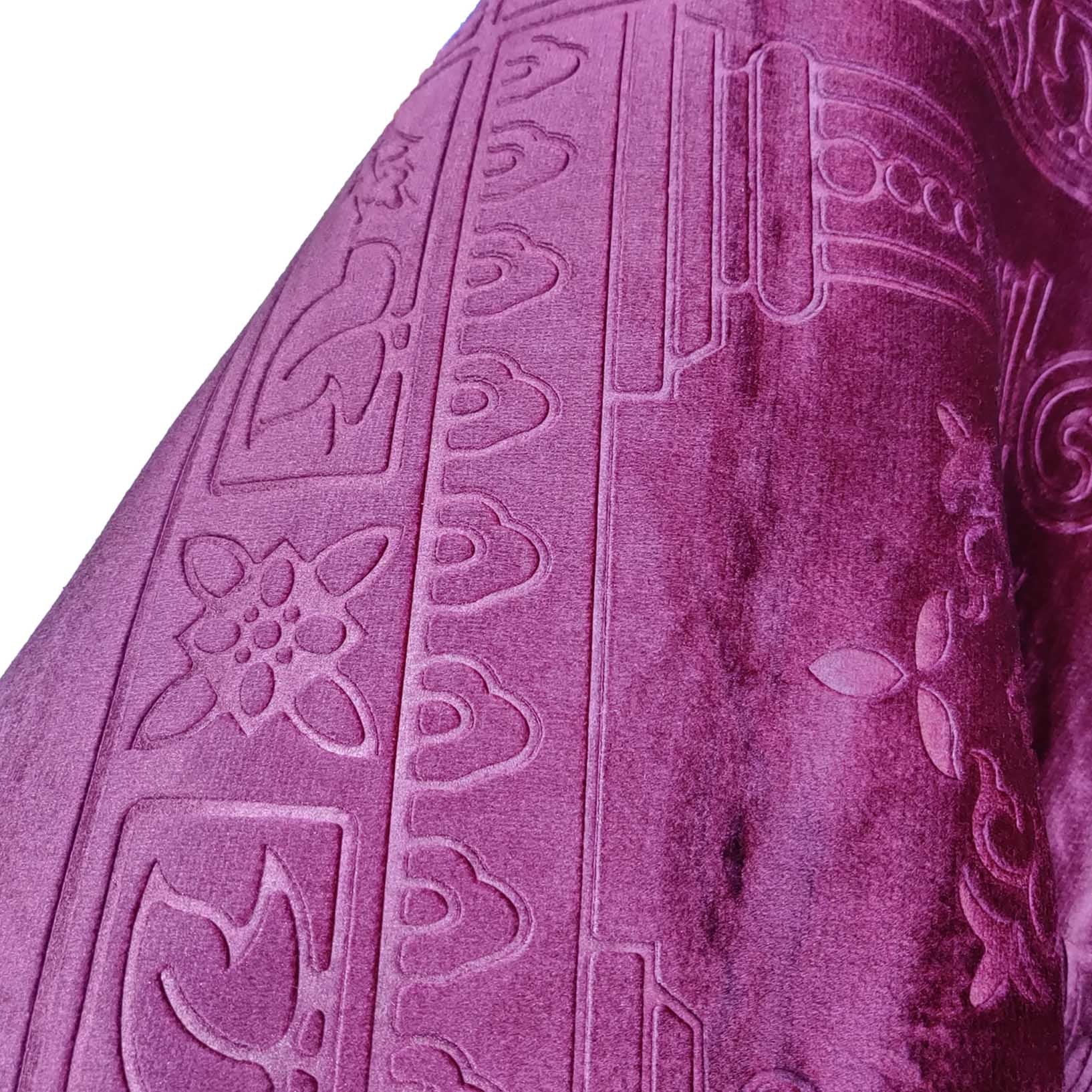 Prayer Mat Embossed Velvet