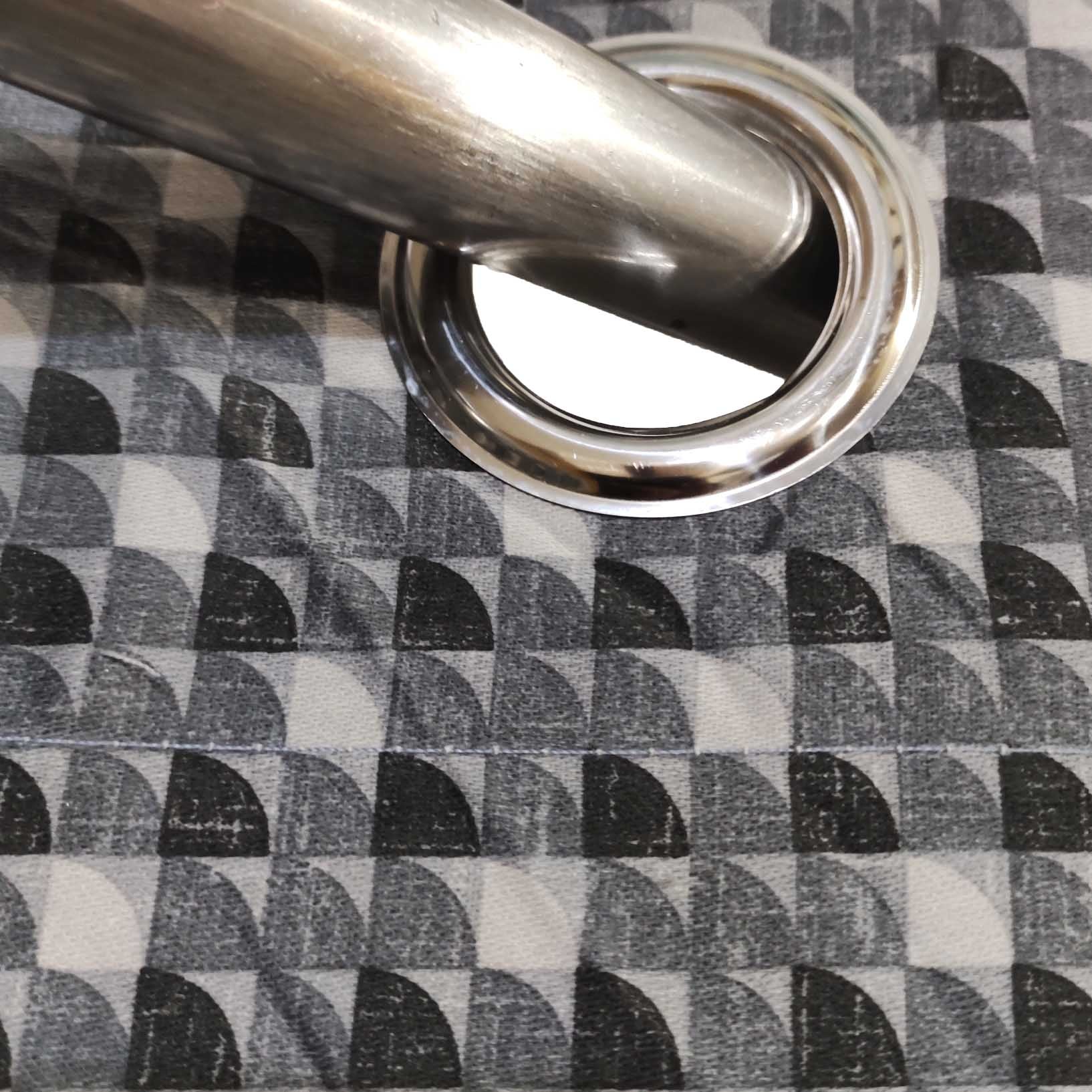 Last 1 left Geometric Duck Cotton Curtain