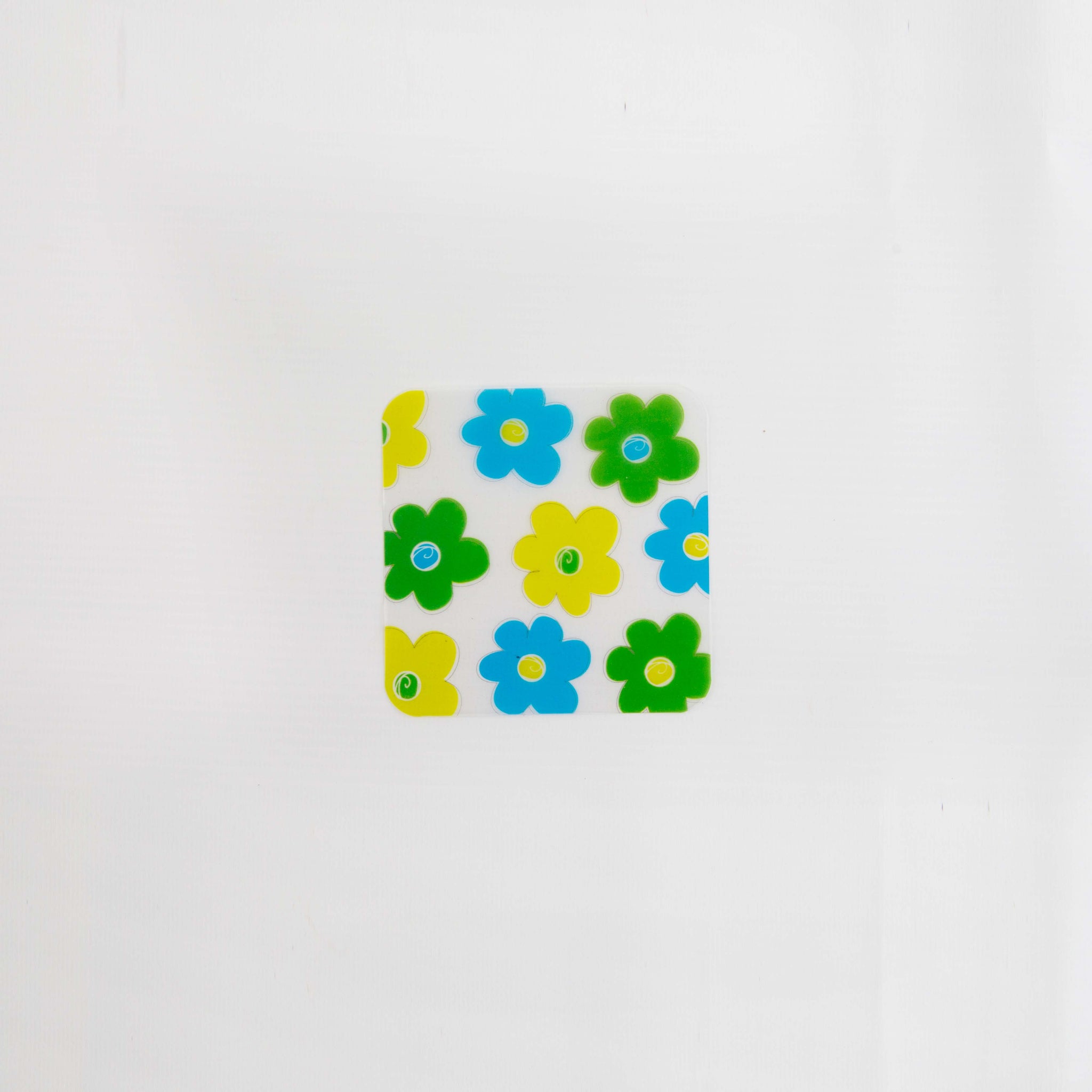 Plastic Mat Floral Design 4 PCS