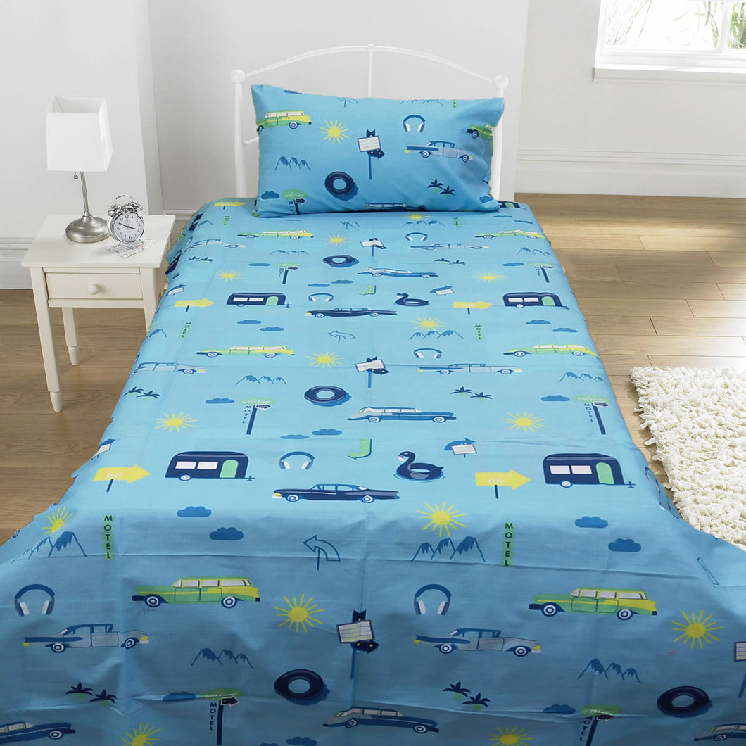 Motel Pool Kids Bed Sheet
