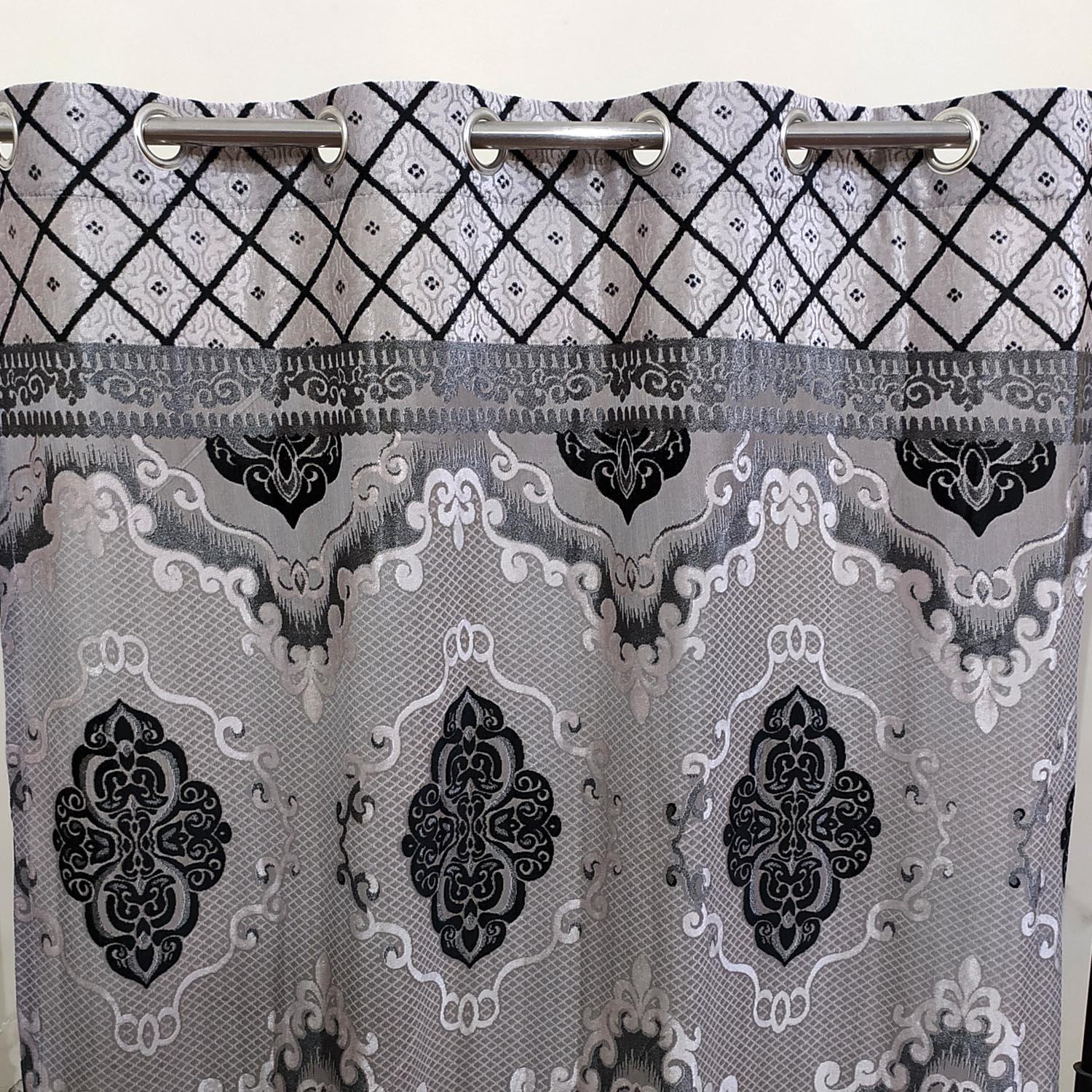 See Through Light Weight Jacquard Curtain