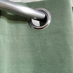 Lite Green Plain Duck Cotton Curtain