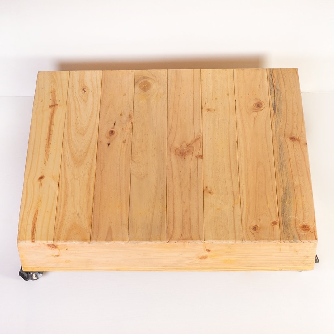 Greek Mobile Coffee Table/Centre Table Plain