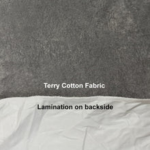 Zipper Water Proof Mattress Protector Terry Cotton Anti Mites & Bugs Grey