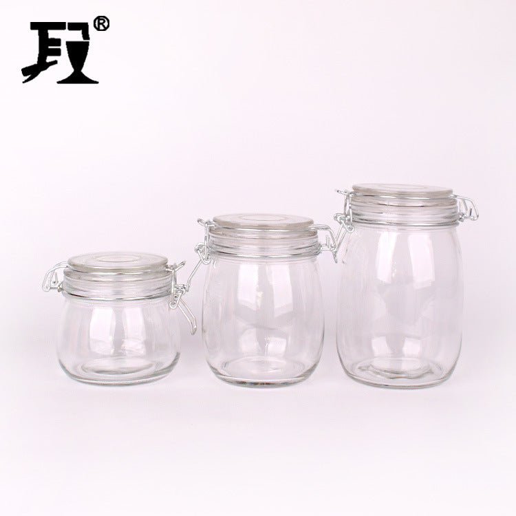 Deli Glassware Airtight Jar - waseeh.com