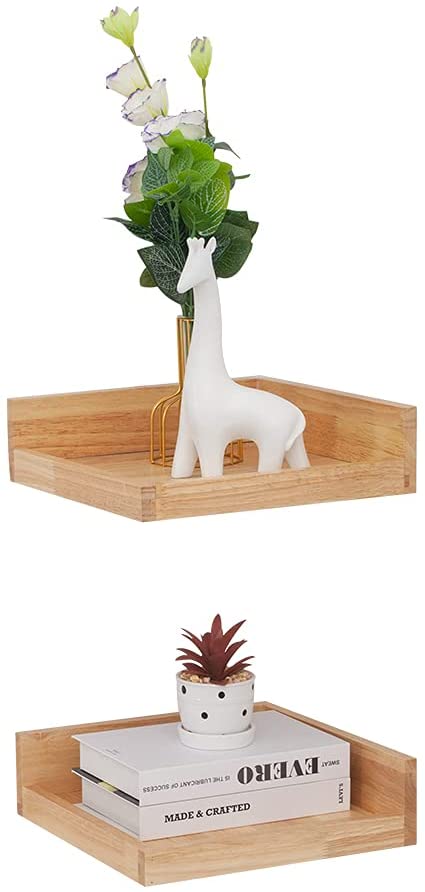 Levie Corner Floating Shelves (Pack of 2) - waseeh.com