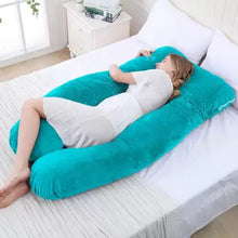 Pregnancy Pillow / U- Shape Maternity Pillow / Sleeping Support Pillow Green