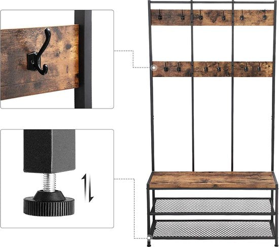 Gardero XL Coat Shoe Rack - waseeh.com