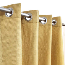 Golden Yellow 3D Jacquard Curtain