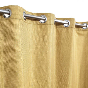 Golden Yellow 3D Jacquard Curtain