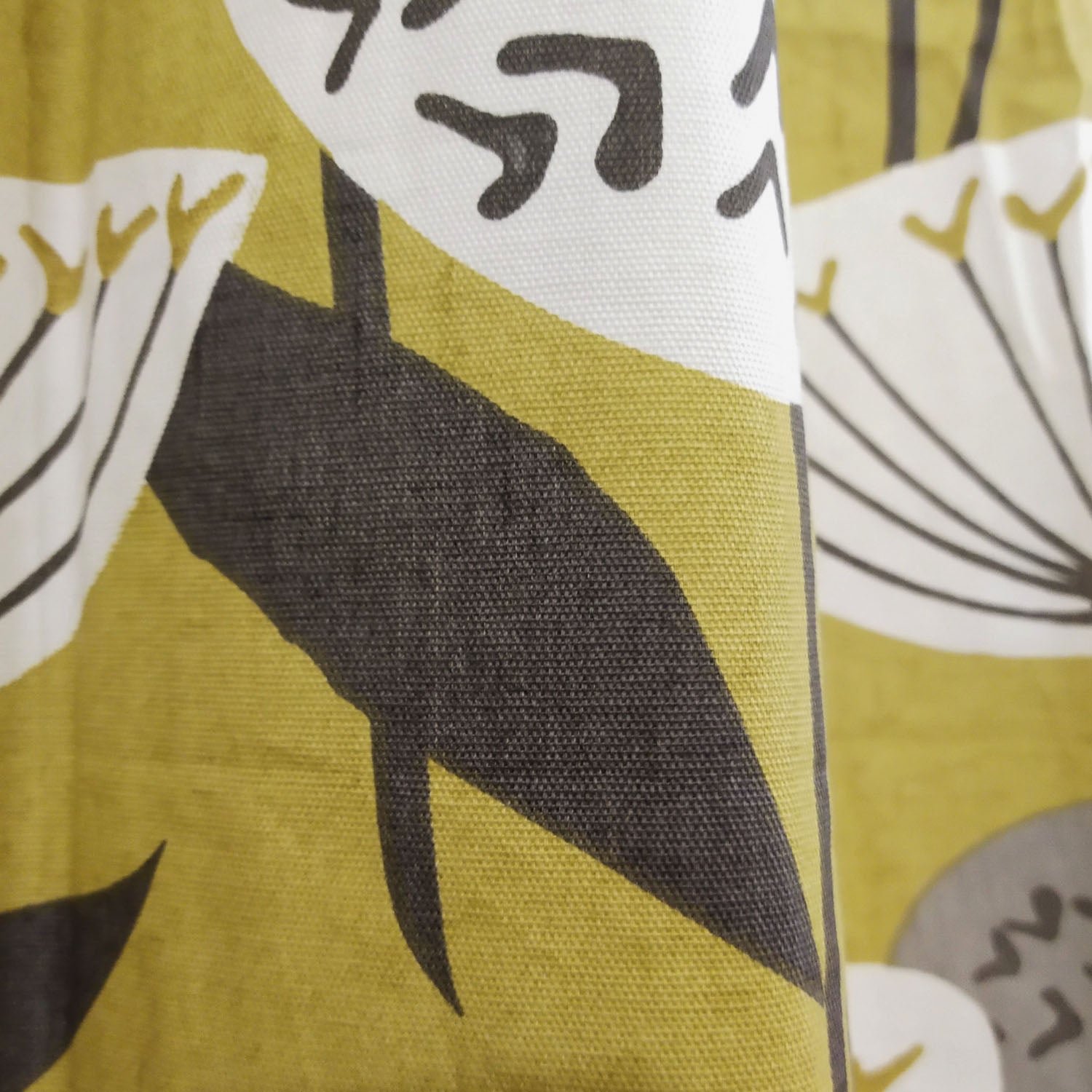 Mustered Nishat Mushroom Duck Cotton Curtain (Last 1 Pc available)
