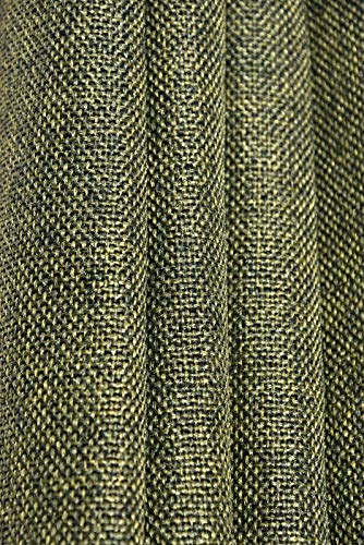 Plain Jute Curtain Lite Green