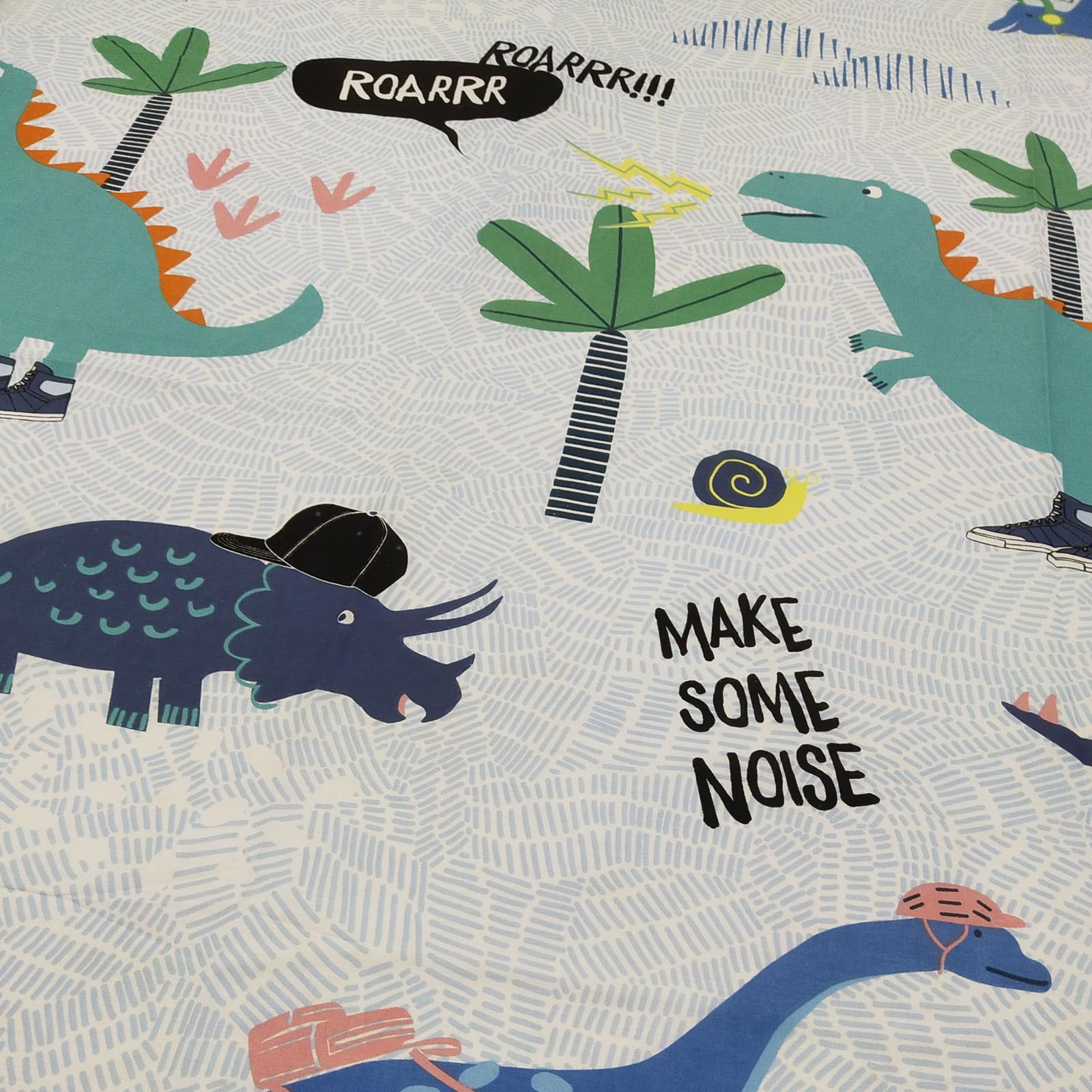 Jurassic Park Kids Bed Sheet