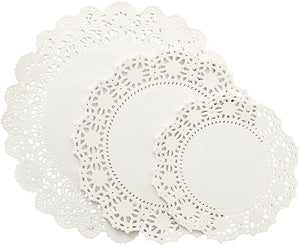 Round Lace Paper Doilies (Pack of 5) - waseeh.com