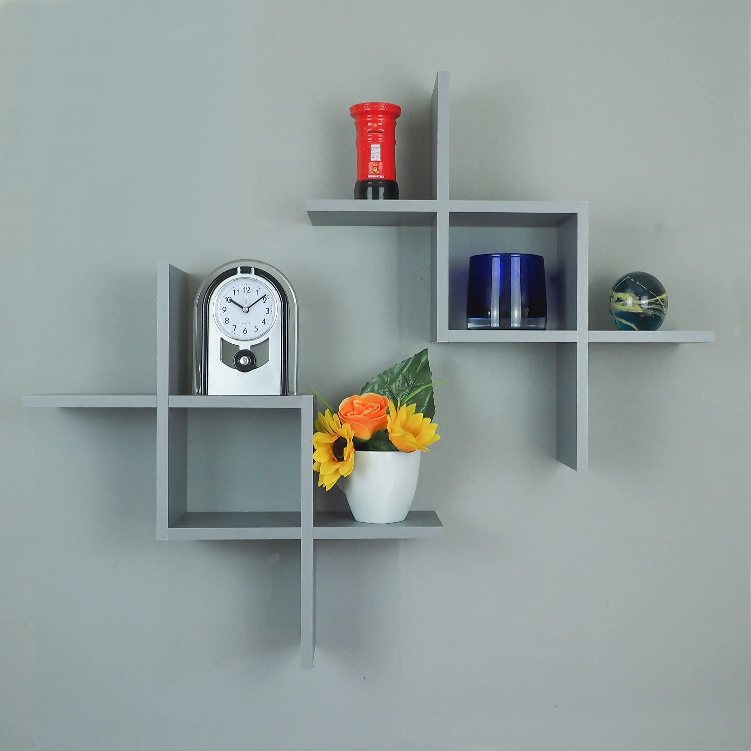 Criss Cross Floating Shelves (Set of 2) - waseeh.com