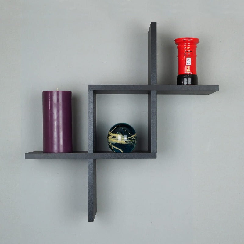 Criss Cross Floating Shelves (Set of 2) - waseeh.com
