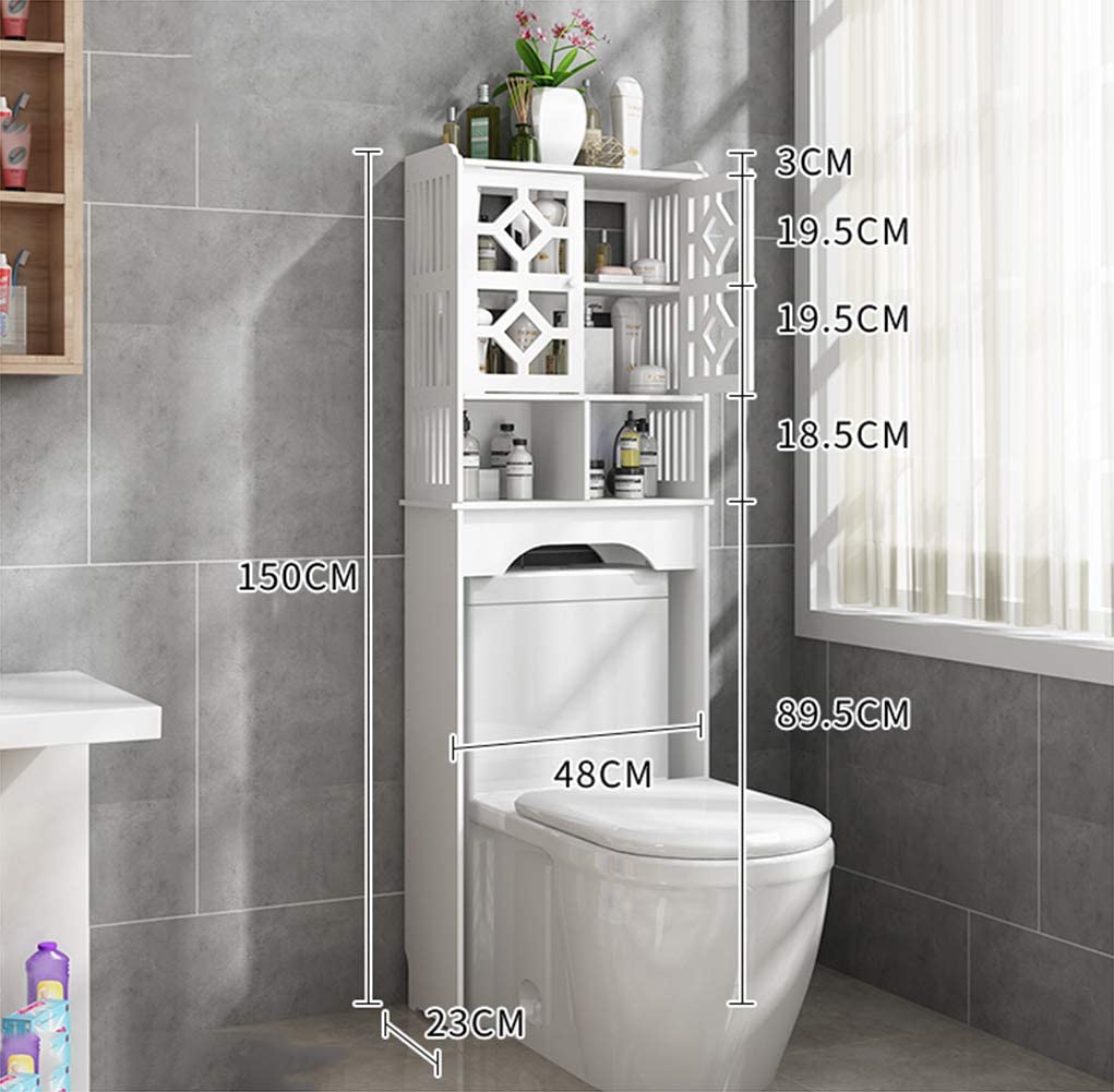 Bathroom organizer over Toilet Rack - waseeh.com