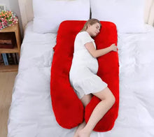 Pregnancy Pillow / U- Shape Maternity Pillow / Sleeping Support Pillow Red